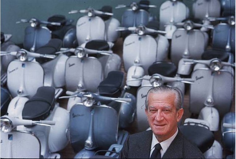 Il genio italiano di Enrico Piaggio che creò la Vespa da un aereo